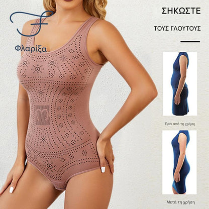 💥Μεγάλο μέγεθος One Piece Body Lifter Body Shaper