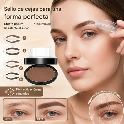 1 unidad 25 euros ✍️Polvo para cejas con sello, de larga duración, resistente al agua y al sudor, una herramienta increíble para dar forma a las cejas.