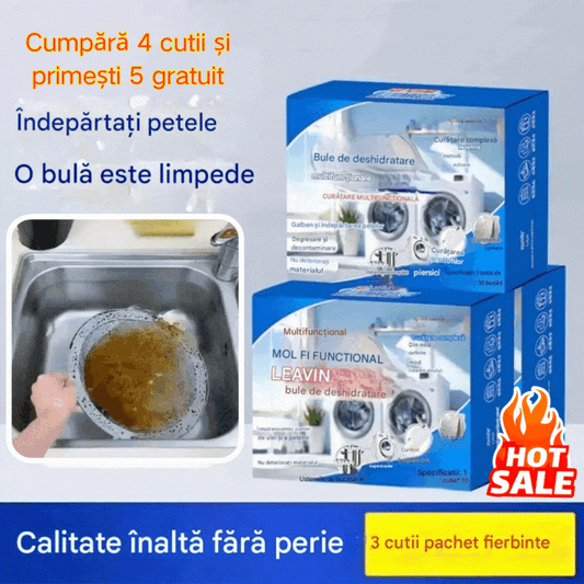 【30% OFF】🔥【Compre 2 cajas, obtenga 2 cajas gratis】✨【Limpieza rápida】🔥Pastillas de limpieza efervescentes multifuncionales para el hogar