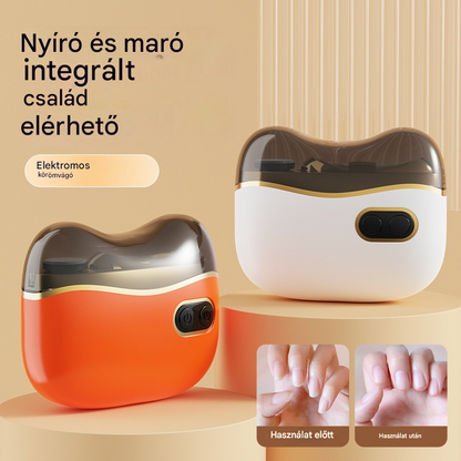 ✂️💅🔥 Višefunkcionalni električni rezač noktiju s zaštitom od probijanja-4165706