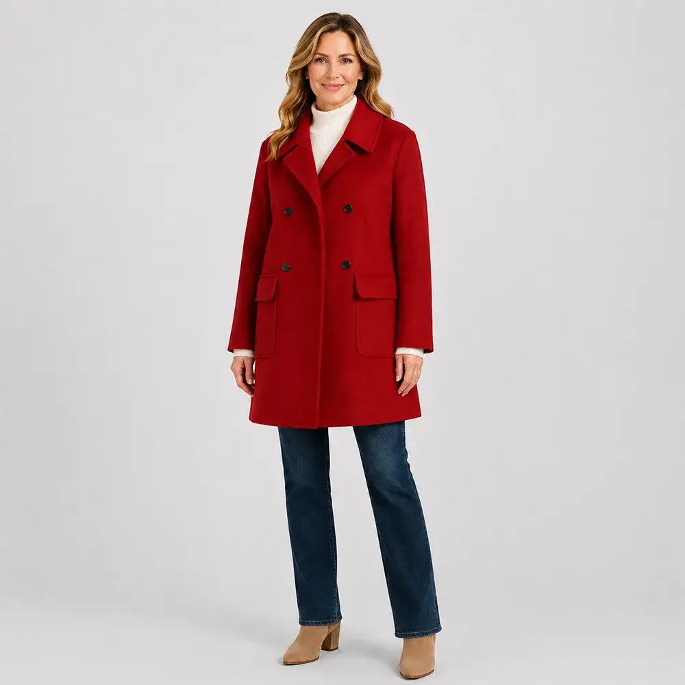 Descuentos especiales del 50 %: abrigo de cachemir de doble cara, nuevo y de alta calidad, para otoño e invierno; ideal para varias temporadas.
