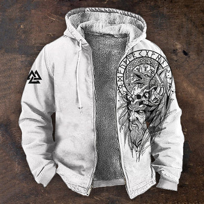 👨‍💻🧥✨【S-5XL】Kupte 1 a získejte 1 zdarma🔥Nová pánská módní retro mikina s kapucí a zipem s 3D digitálním tiskem