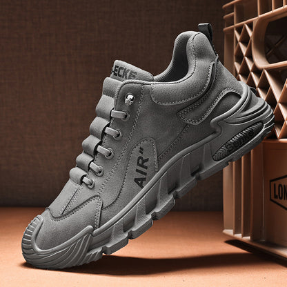 Zapatos casuales impermeables y transpirables para hombre, suela suave, cómodos de llevar.
