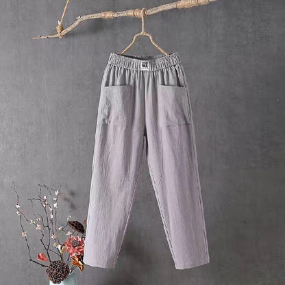 🔥TOP VENTAS 🔥 Pantalones Casuales de Algodón para Mujer | Estilo Wide Leg 2026 🕊️🌿