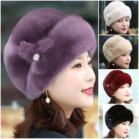 👒Új divatos meleg plüss sapka télre - 4225720