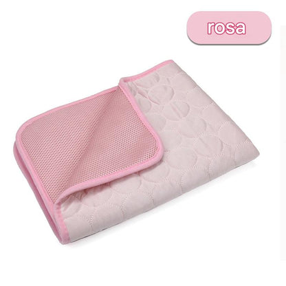🧊⚡ ¡Rebajas de verano! Alfombrilla refrescante para mascotas (sin agua) – Tejido Oxford transpirable