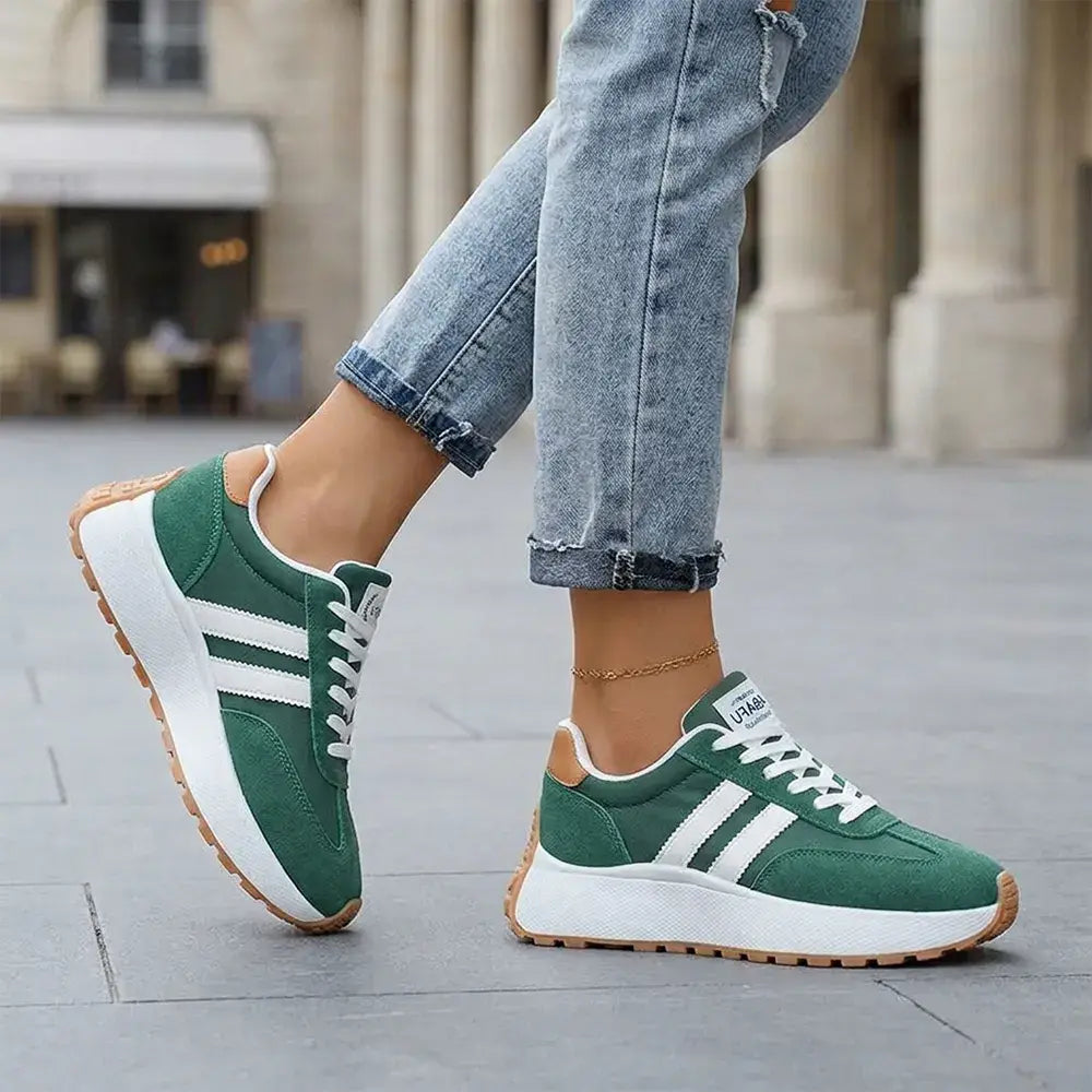 【35–45】👟Sportovní boty s tlustou podrážkou a platformou ve velkých velikostech – boty na každodenní nošení, které ženám přidávají na výšce