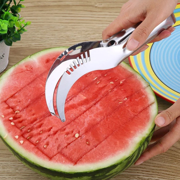 🔥🍉🍈🛒【2 balení】Nůž na meloun z nerezové oceli Příslušenství do kuchyně na ovocný salát