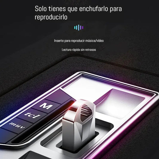 🚗🎵🎵【 64G】 【Unidad flash USB de música】contiene 4000 canciones, 300 MV y efectos de sonido 6D