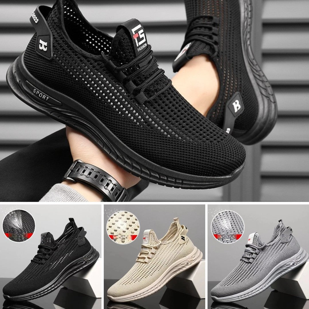 【Tallas 39-44】Zapatillas deportivas para hombre: antideslizantes, transpirables y súper cómodas.