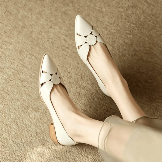 ✨🔥【Cantidad Limitada】【35-40】👡Sandalias de Mujer 2026, Punta Fina, Hechas a Mano, a la Moda y Versátiles