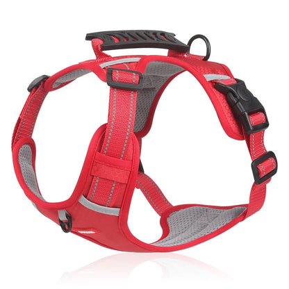 🐶【5–30 kg】Vodítko pro psy s postrojem, proti tahání, pro domácí mazlíčky.