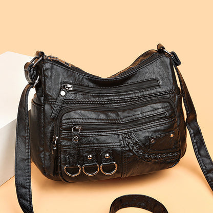 💥【50% popusta na ograničeno vrijeme】👜2026 nova mekana kožna torba velikog kapaciteta za rame/crossbody - 4204503