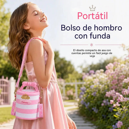 💄 ¡Oferta por tiempo limitado: 49% de descuento! ✨ Set de maquillaje de princesa lavable: juguete de simulación de maquillaje seguro y no tóxico para niños 👸