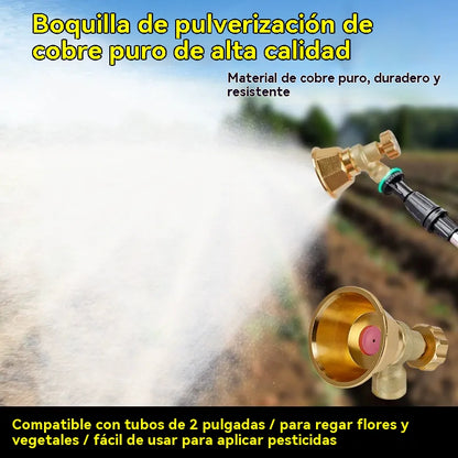 💦Boquilla de Riego Ajustable de Latón para Pulverizador Agrícola 🌾