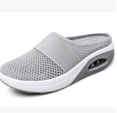 👡🛒【Nuevo producto a precio reducido】💖🎁【35-43】Zapatillas 2025 de malla hueca con amortiguación de aire y alta elasticidad para caminar sin cansar