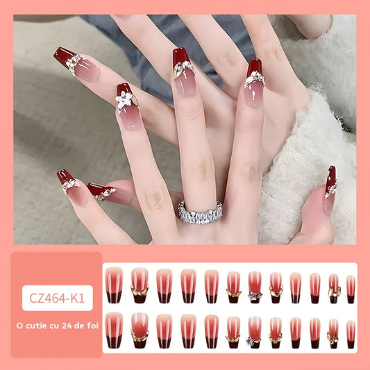 🔥✨💅【Různé styly】Nositelné samolepky na nehty