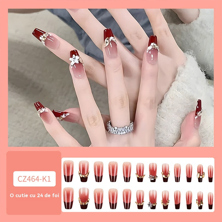 🔥✨💅【Různé styly】Nositelné samolepky na nehty