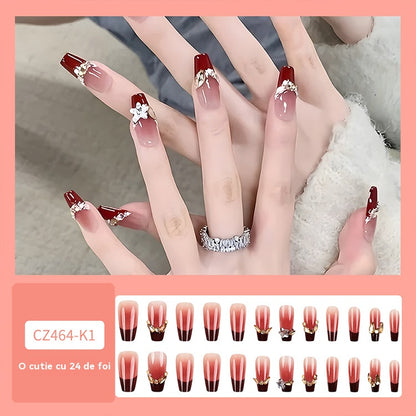 🔥✨💅【Různé styly】Nositelné samolepky na nehty