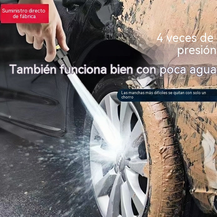 🚿 🔥¡Último día de la oferta especial! 🔥💧 Pistola de agua a alta presión: para lavar coches, jardinería, 10 veces más presión, múltiples funciones ⚡_4296338