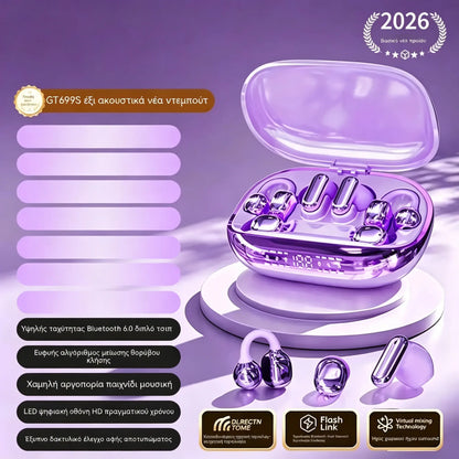 Auriculares inalámbricos GT699S 6 en 1 con múltiples estilos y estuche de emergencia ✨