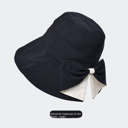 🎀🎀 50% de descuento 👒 | Gorro retro con lazo: plegable y transpirable, un básico para el verano. 4300403