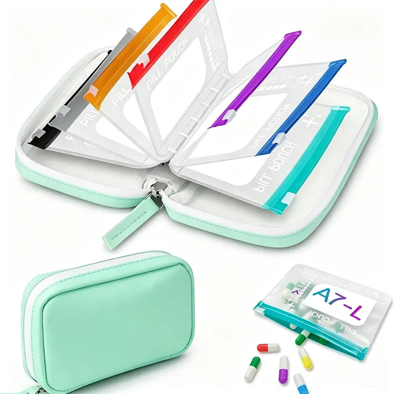 （Página 14）💊 Bolsa Impermeable para Medicamentos – Organizador Portátil para Medicinas y Accesorios, Ideal para Viajes, Hogar y Uso Diario