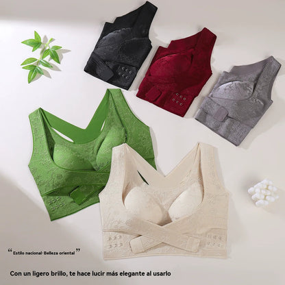 【Paquete de 5 piezas】Brasier Cruzado Levanta y Moldea