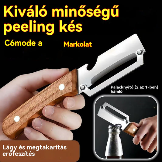 🔥【Vásárolj 1-et, a másodikat ingyen kapod】Vastagított rozsdamentes acél hámozó konyhai használatra. - 4205502