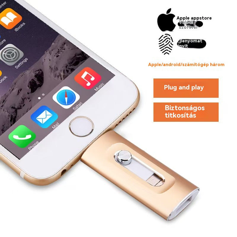 【50% OFF】⚡4v1 pendrive pro iPhone/iPad/Android/PC készülékekhez