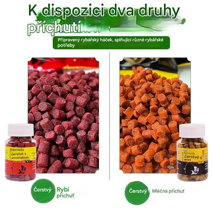 🎣【Rybolov za pár sekund】【5lahvi】Čerstvé granule návnady z živočišných bílkovin