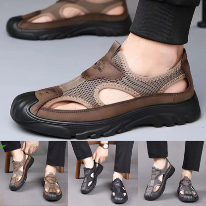 👟Rebajas de verano 🏆【Tallas 38-46】Nuevas sandalias de hombre 2026 para el verano, ligeras, deportivas y de ocio, antideslizantes, perfectas para la playa.