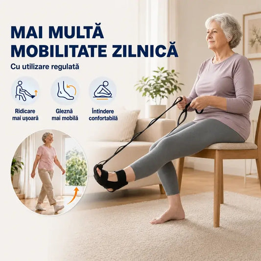 【2 piezas】Cinturón de estiramiento y estiramiento de ligamentos para yoga y fitness: correa transpirable y ajustable para tobillos y pies, recuperación y flexibilidad.