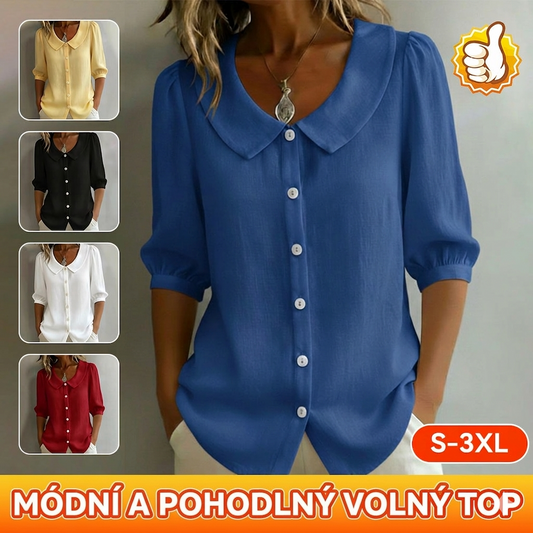 🌸【S-3XL】Dámský jarní kardigan s krátkým rukávem a knoflíky -- Možnost platby na dobírku✅