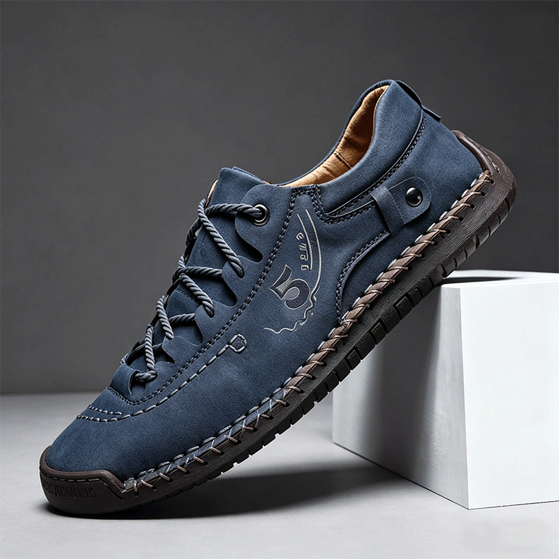 🔥 Zapatos casuales para hombre cosidos a mano | Colección Primavera 2026 | Cómodos y fáciles de caminar