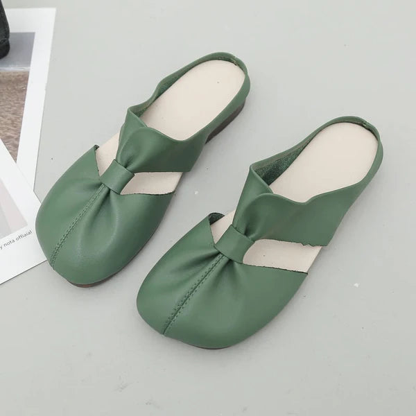 🔥👡【35-42】Sandalias retro Zapatillas planas de verano para mujer