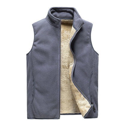 [M-8XL] Nová podzimní a zimní pánská vesta velká velikost Cashmere teplá vesta velká velikost-3814059