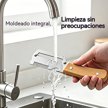 ✅Compra 1 y llévate 1 gratis (2 artículos) 🧅🔪 Pelador de cocina multifuncional 3 en 1: ¡Pela, corta y abre botellas! 🔥_4284356