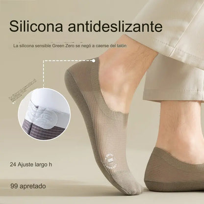🧦【6 pares 27 euros】Calcetines invisibles transpirables de malla fina antideslizantes universales de 6 piezas