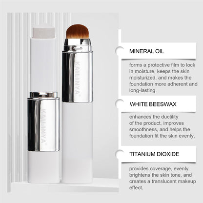 ¡OFERTA 2X1! ⏰🔥 Base de Maquillaje en Barra V White (Efecto Cambio de Color). ¡Consigue un look radiante! 🌟