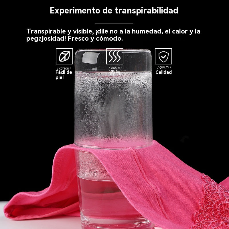 🔥🩲【Pack de 6】Último día - 50% de descuento - Braguitas antibacterianas de cintura alta para control de abdomen