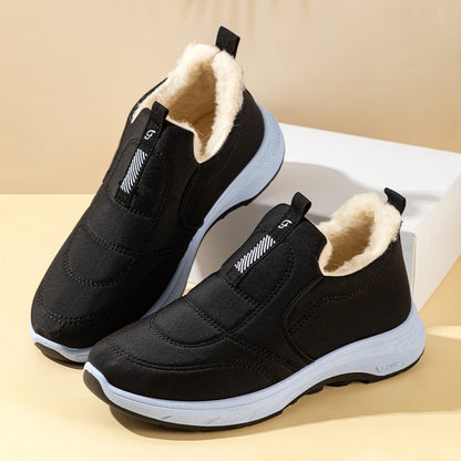 👞 Női téli cipő meleg pamutból, vízálló és melegítő.