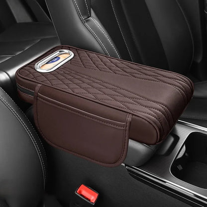 🔥🔥🚗【2 kusy 35%OFF】Multifunkční kožená loketní opěrka do auta tři v jednom-4039459
