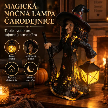 🧙✨Ozdoba na nočné svetlo s hviezdnou čarodejnicou
