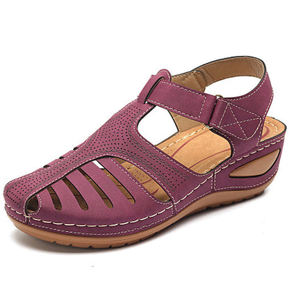 🔥【34-44】Sandalias de cuña casuales para mujer, transpirables y cómodas