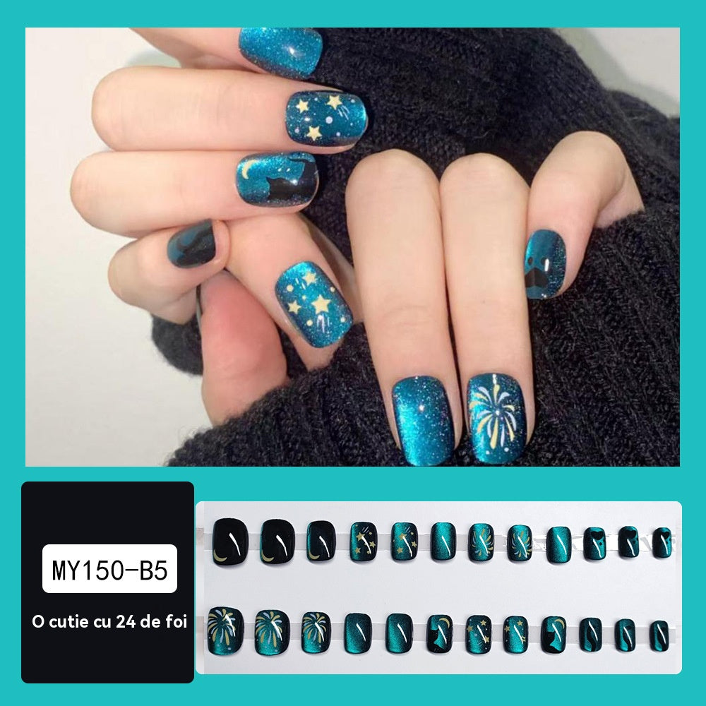 🔥✨💅【Různé styly】Nositelné samolepky na nehty