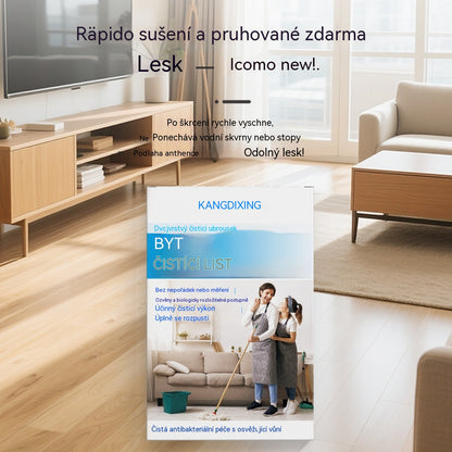 🧹✨ 【4 balení - 240 tablet】Antibakteriální a deodorizující víceúčelové čisticí tablety | Vhodné pro dřevěné podlahy, laminát, dlaždice a stěny karavanů