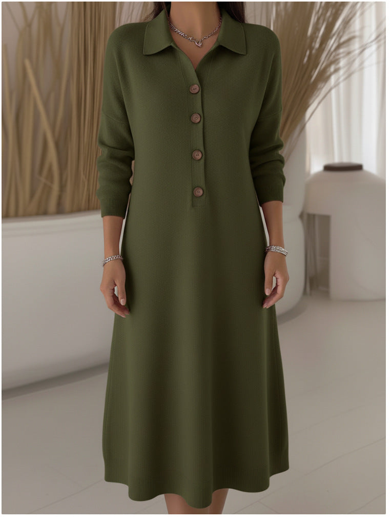 🔥【S-3XL】Dámske elegantné pletené šaty na jar/jeseň 2026