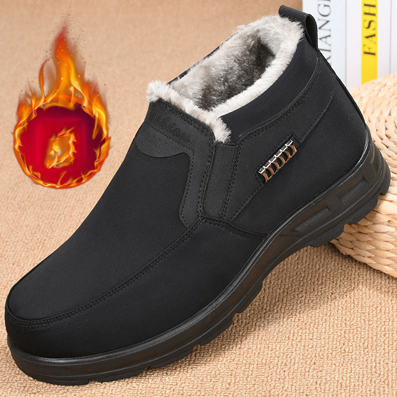 👞【39-47】Zimní boty polstrované a zesílené, nepromokavé a teplé-3809254