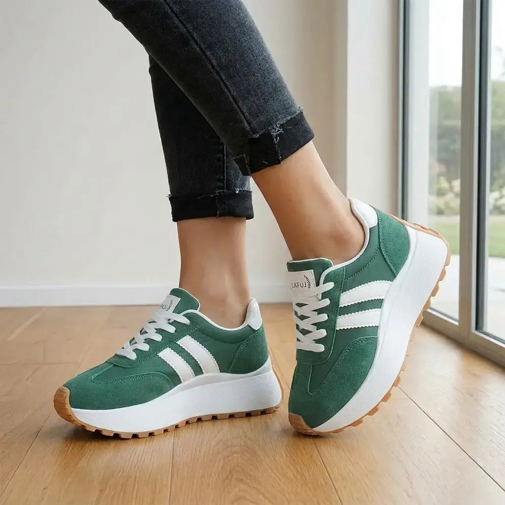 【35–45】👟Sportovní boty s tlustou podrážkou a platformou ve velkých velikostech – boty na každodenní nošení, které ženám přidávají na výšce